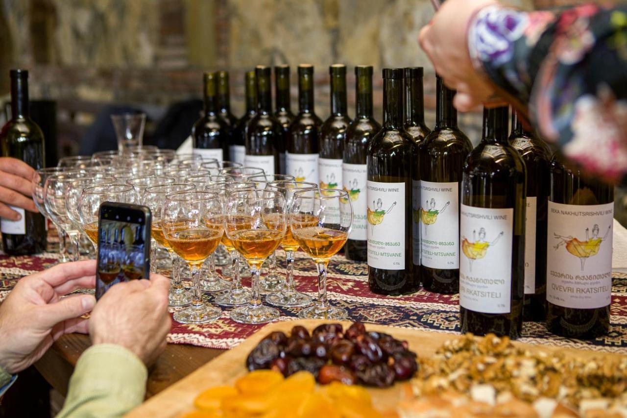 Bekas Wine Cellar Hotel Akhmeta ภายนอก รูปภาพ
